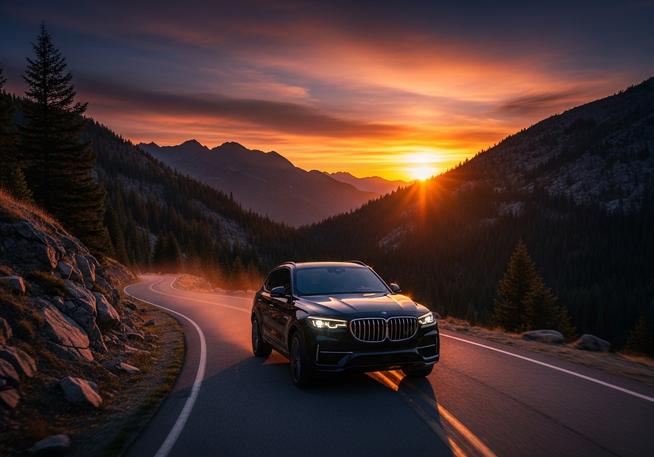 Futuristic automation and online business success visual