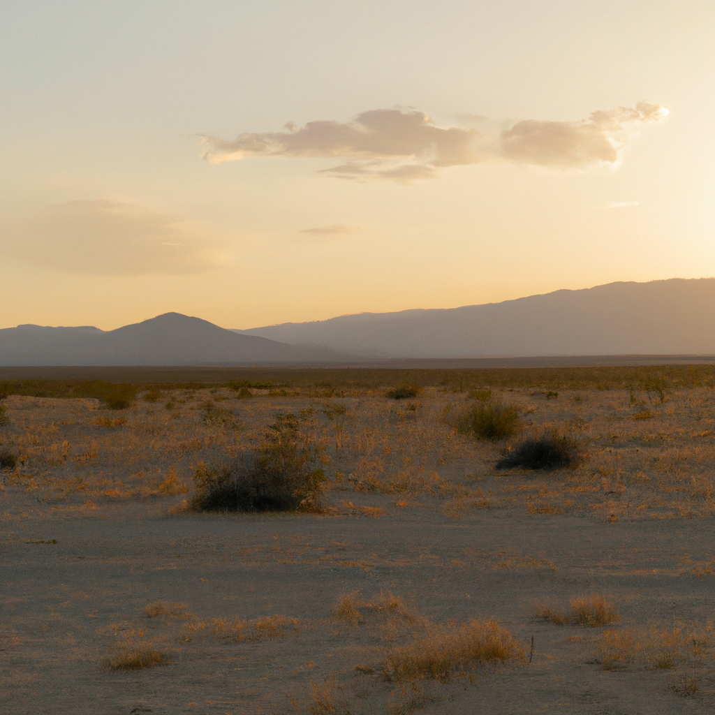 Desert landscape representing journey, growth, and online business success path