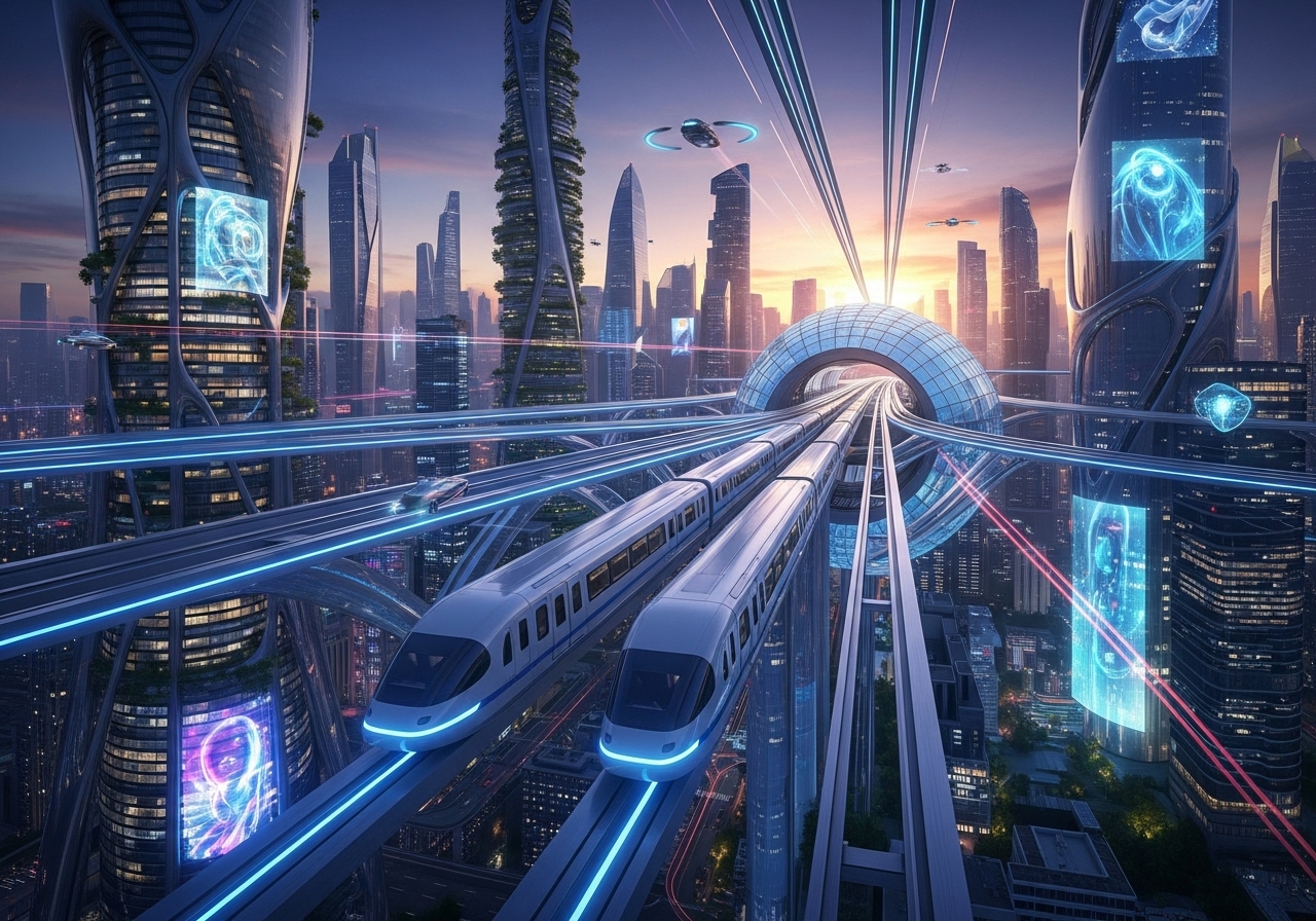 Futuristic automated traffic and marketing system